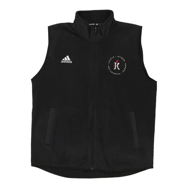 Adidas Fleece Gilet - XL Black Polyester