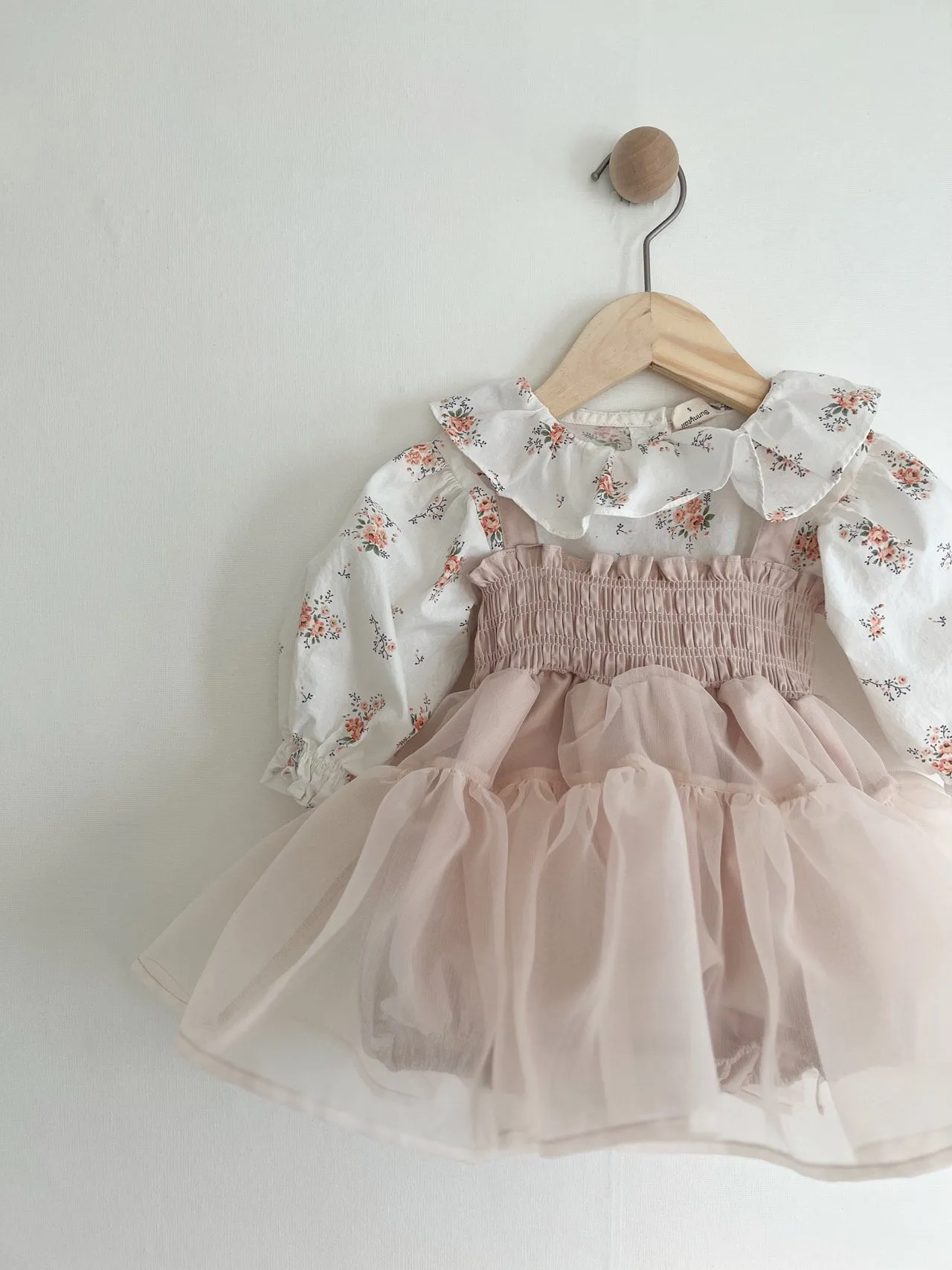 Blossom Dress Romper_Pink