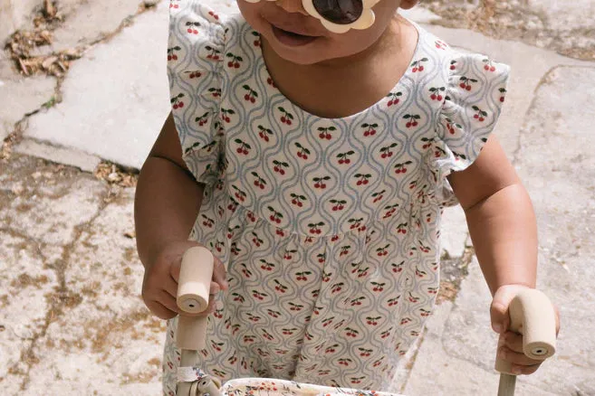 Coco Frill Romper ''Cherry''