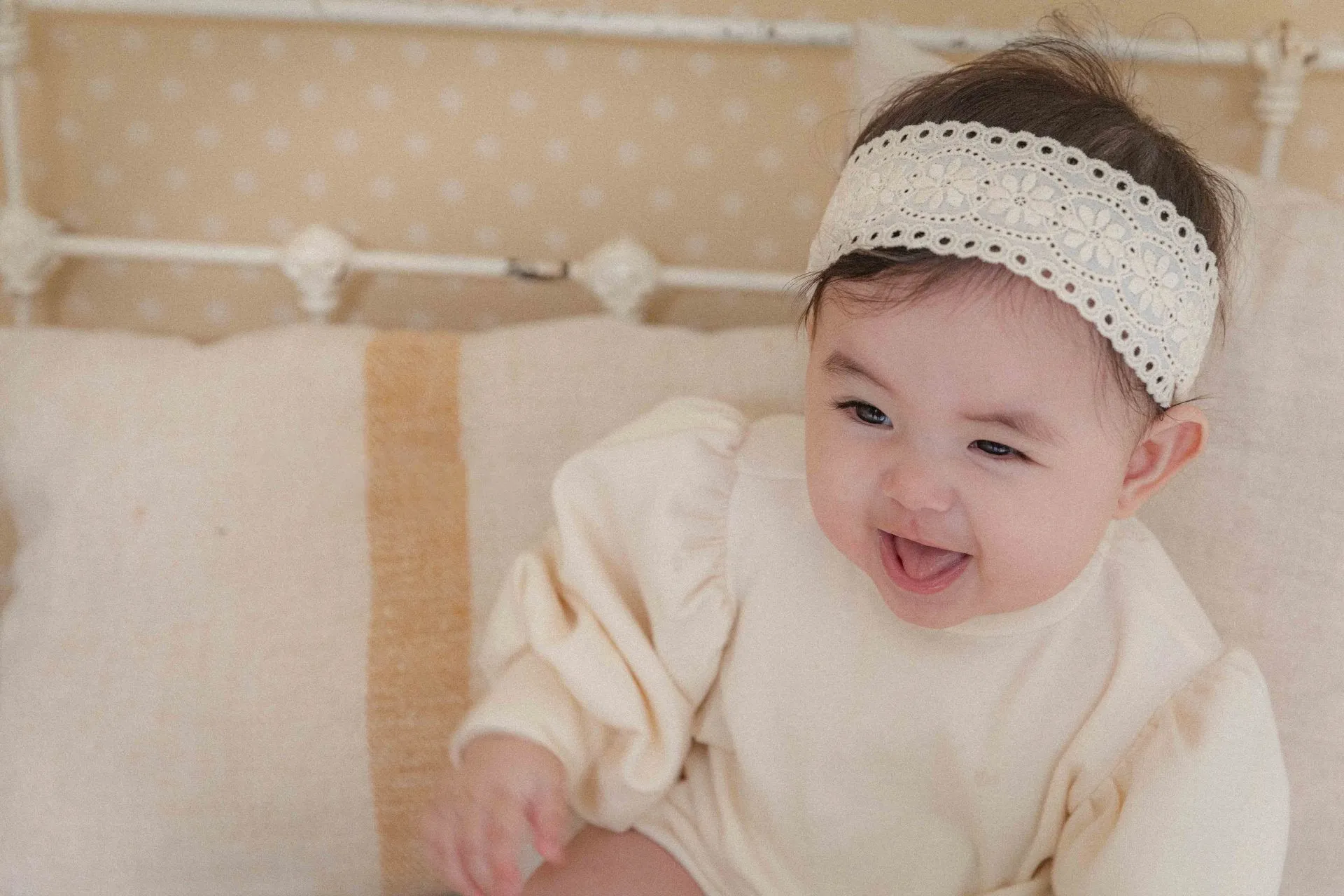 Cream Loaf Romper
