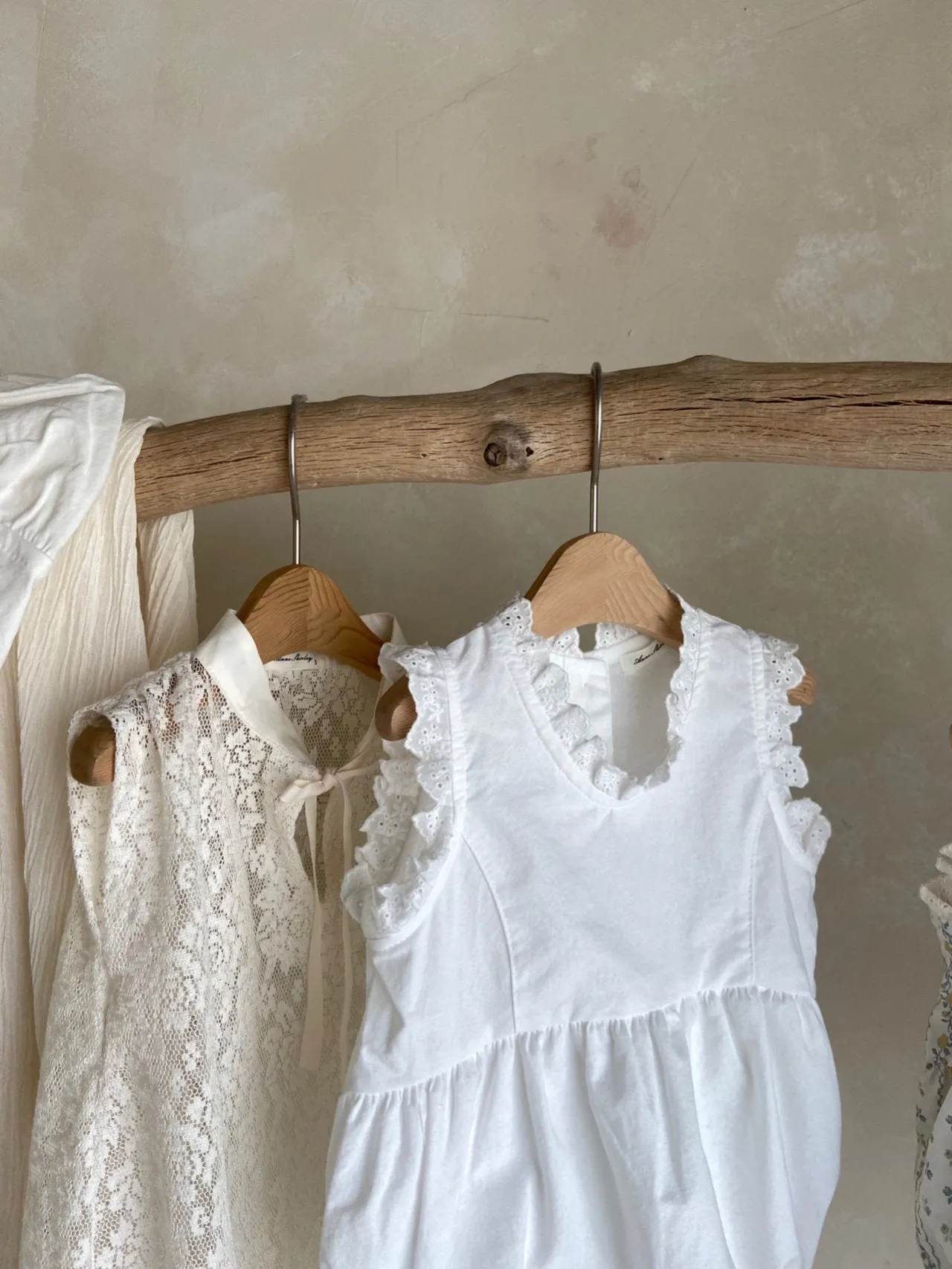 Irene Lace Romper_Ivory
