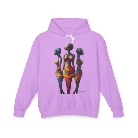 Lumiflow Lightweight Hoodie Sweatshirt, Glow-in-the-Dark Design, Cozy Unisex Hooded Jumper, Night Sky Pullover, Celestial Clothing, Galaxy
