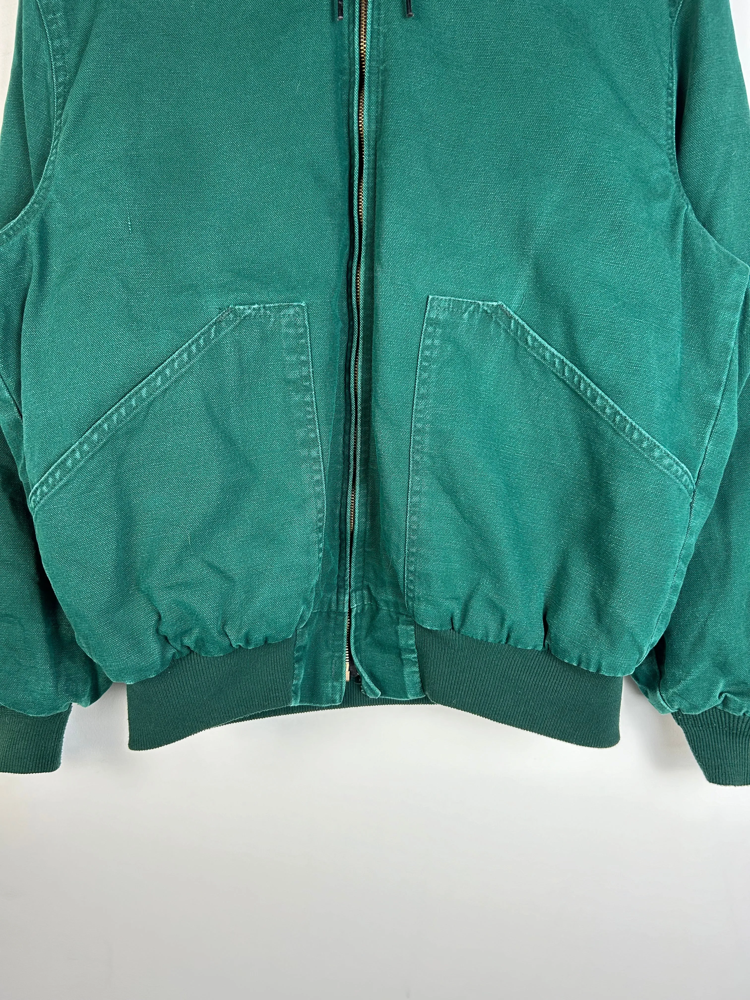 Vintage 90's Walls Active Hooded Green Jacket
